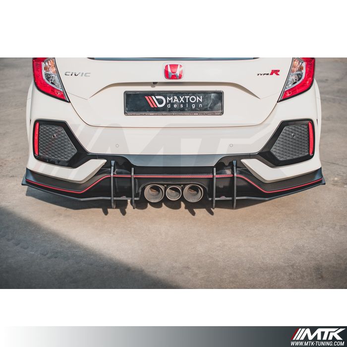 Diffuseur Racing Maxton V2 Honda Civic X Type R